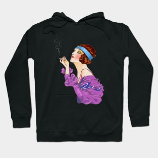 Smoking Lady Hoodie